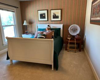 white bedroom furniture full size, dresser, nightstand 