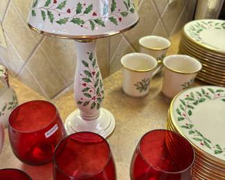 Lenox Christmas china