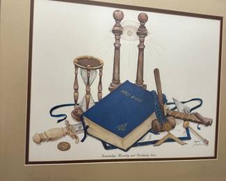 Masonic print