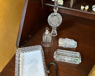 Desk accessories by Waterford and Waterford Treetop and bell
