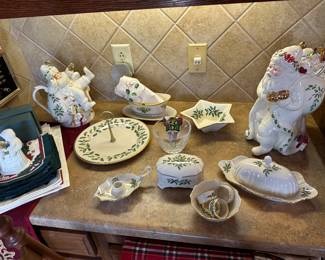 Lenox Christmas china