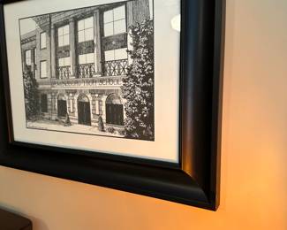 Owensboro High schools schetch by Ann Bruner