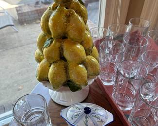vintage lemon tree