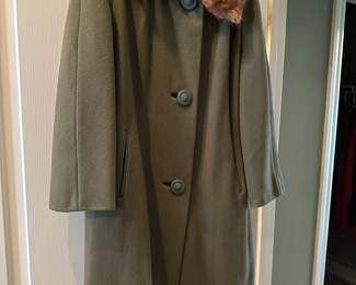 vintage coat fur