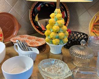 Vintage Italian/French lemon light
