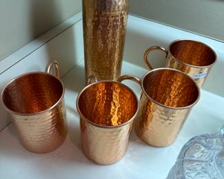 Copper mule cups