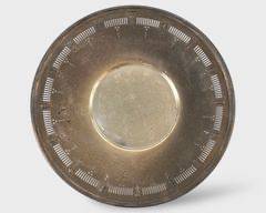 248 Grams Fine Sterling Silver 10 Inch Pierced Plate