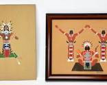 Two Jack Hokeah Pochoir Prints 1929 C. Szwedzicki Kiowa Indian Art Portfolio Plates 5 & 6