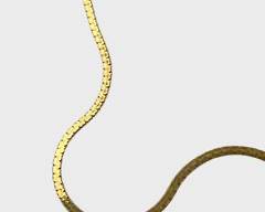 Fine 18K Yellow Gold Chain Necklace 20 1/4