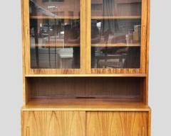 Hundevad Danish Mid Century Modern MCM Teakwood and Glass Display Case
