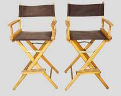 Telescope Granville New York Pair Tall Director Chairs