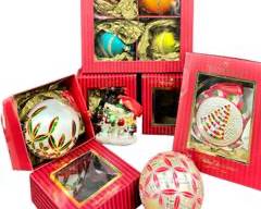 Waterford Crystal Holiday Heirlooms Collection Of Christmas Ornaments All In Original Boxes