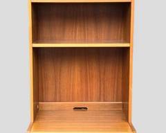 Vintage Danish Mid Century Modern MCM Bookcase four drawer