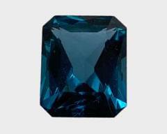 Fine Synthetic Blue Zircon Loose Gemstone