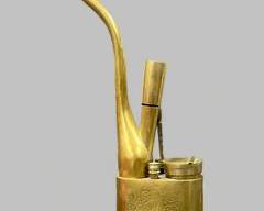 Vintage Chinese Brass Opium Pipe