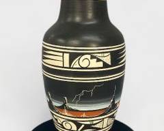 Native American Navajo Signed Hand Painted Vase