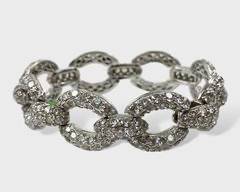 Fine Sterling Silver Gemstone Bracelet 7.5