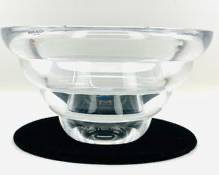 KOSTA BODA Modernist Saturn Vase Signed By Artist