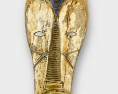 Antique age home African Tribal Ceremonial Songye Mask