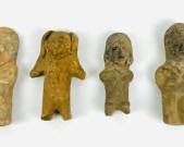 4 Pre Columbian Effigy Figures