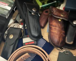 Large knives collection 