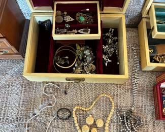 Vintage costume jewelry 