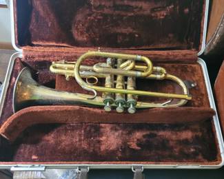 Vintage Trombones, Trumpet, Tuba from Bach to Conn to Elkhart plus Vintage Mouth Pieces and more!