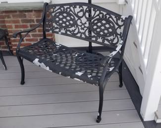 Patio bench