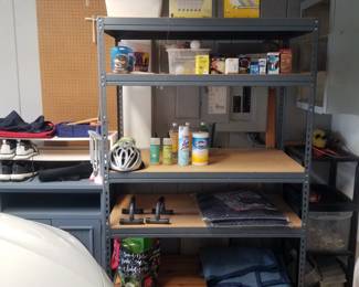 Shelving & garage stuff