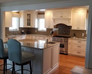 Magnificent chef's kitchen is a mere ten years old