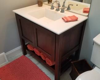 Updated bath vanity