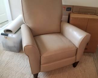 La-Z-Boy leather recliner