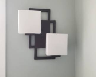 Contemporary sconce light - two available