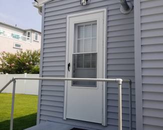 Entry door; storm door