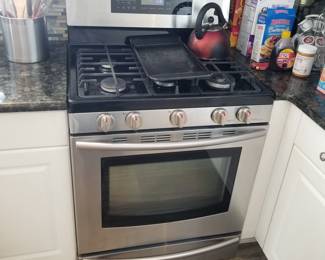 Samsung gas range