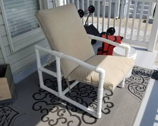 PVC pipe porch furniture