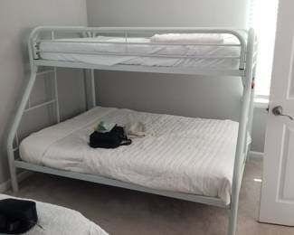 Twin over full bunk bed