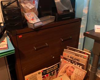 Art books, printer, mini shredder, large shredder,