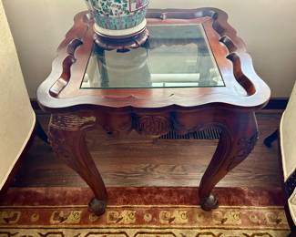 end table matched coffee table