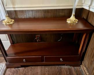 console table with 2 drawers