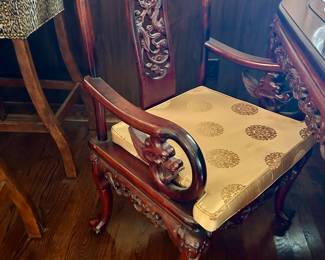 2 armchairs and 4 side chairs