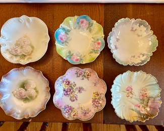 Assorted flower dishes