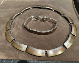 silver, copper and bronze set