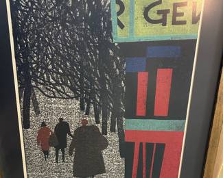 Kiyoshi Saito "Winter in Paris"