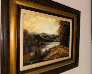 Landscape signed Paul L..