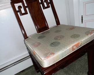 Gorgeous Rosewood chairs, new pads, and table