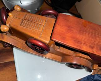 Wooden car