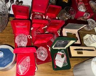 Waterford ornaments