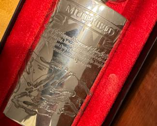 Muirfield flask Championship Golf pewter flask