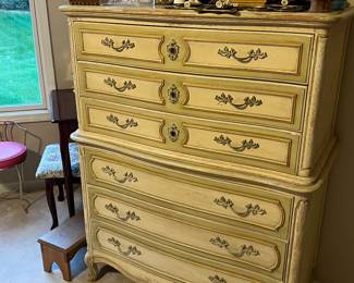 Solid wood French provincial queen bedroom set